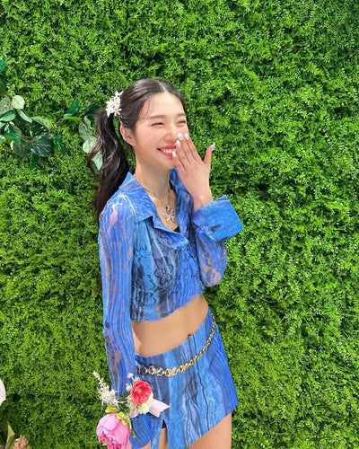 Collier Pendentif Papillon Bijou Strass Joy Red Velvet Feel My Rythm