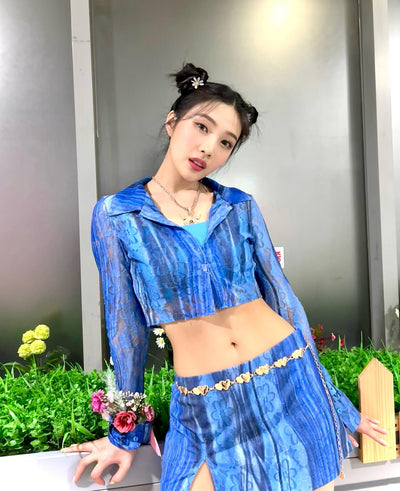 Collier Pendentif Papillon Bijou Strass Joy Red Velvet Feel My Rythm