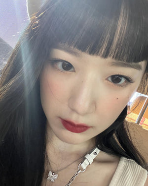 Collier Pendentif Papillon Brillant Strass Shuhua I Dle Mode Femme Bijou