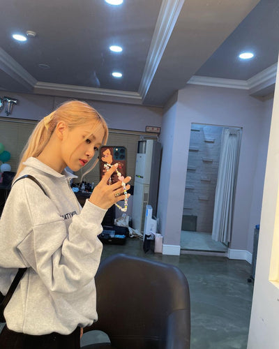 Coque Téléphone Apple Iphone Ours Mignons Coeur Fleur Rosé BlackPink