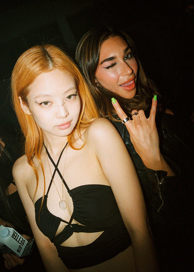 Crop Top Bandages Croisées Sexy Jennie Kim BlackPink Coachella Mode Ete