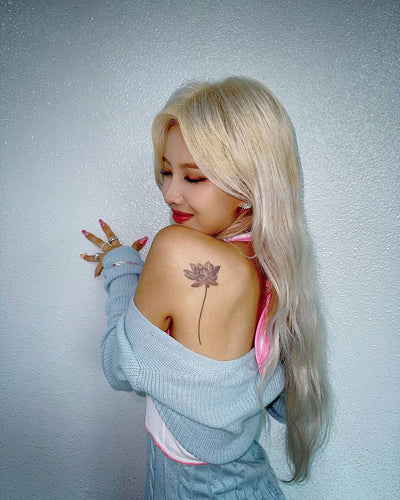 Débardeur Graffiti Rose BLanc Soyeon Beam Beam MV Windy