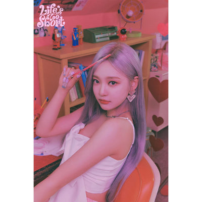 Crop Top Grand Noeud Blanc NingNing Aespa Life is Too Short Mode Ete