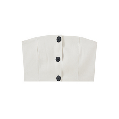 Pantalon Large Taille Haute et Crop Top Jennie Porsche JennieRubyJane