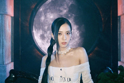 Crop Top Manches Longues Voile Elegant Harnais Jisoo BlackPink Pink Venom MV
