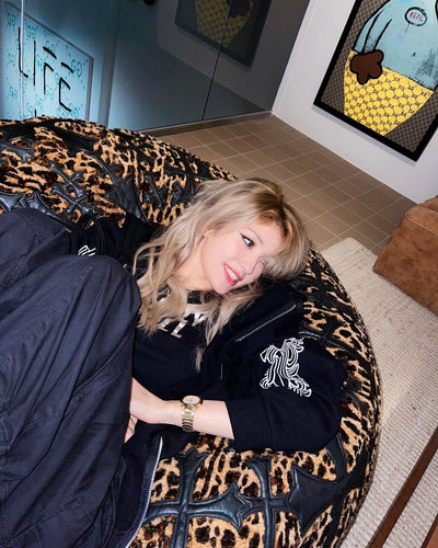 Crop Top Noir Deadly Doll Somi T Shirt Mode Casual Femme Kpop Visual