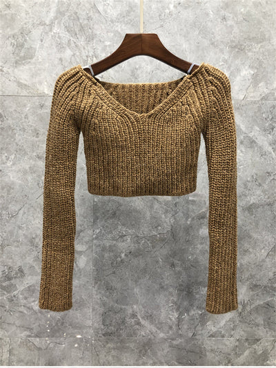 Bel Ensemble Deux Pièces Crop Top Et Jupe en Laine Ningning Aespa Vogue