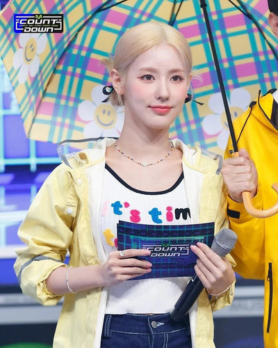 Débardeur It s Time to Dance Mode Coréenne Miyeon MC MNet MCountdown Idle