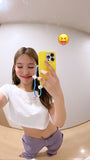 Dragonne Chaîne Téléphone Portable Bleu Ciel avec Nuages Nayeon Twice