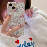 Coque Téléphone Mignonne Marie Aristochats Chaton Wonyoung Ive Kpop