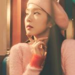 Ensemble Rose à Coeur Cardiguan Jupe à Franges Irene Red Velvet SMCU Express