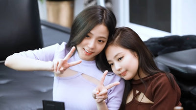 Ensemble Top + Sweatshirt Epaules Sexy Jennie Vlog Mandu Ft Jisoo BlackPink