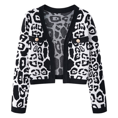 Veste châle Cardigan sans bouton Dalmatien AMAZING SATURDAY Ryujin Itzy