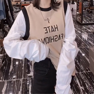 I Hate Fashion Manches Longues SweatShirt The8 Seventeen