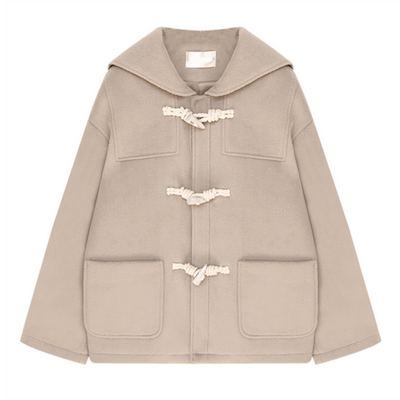 Manteau Automne Court Boutons en corne et corde Miyeon Gossip Idle NOW
