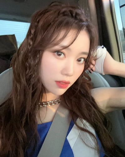 Mitaines Blanches Cloutés Rond Métal Xiaoting Kep1er Music Core We Fresh