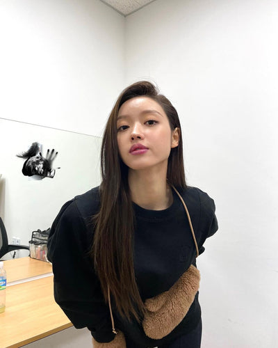 Moufles Fourrure Gants Hiver Chauds Mignons Avec Chaine YooA Oh My Girl