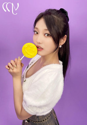 Pull Crop Top en Peluche à Manches Courtes Ning Ning Aespa V Live Kpop