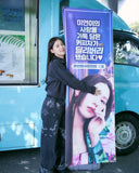 Panton Jean Taches Encre Papillon Miyeon G idle Coffee Truck Drama