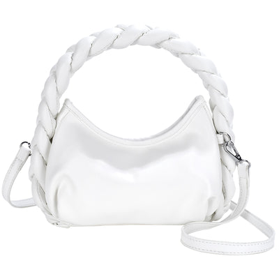 Petit Sac à Main Blanc Bandoulière Torsadée Soyeon G I-Dle Mode Femme