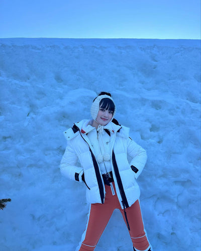 Protège Oreilles Hiver Serre Tette en Laine avec Pompon Minnie G I dle