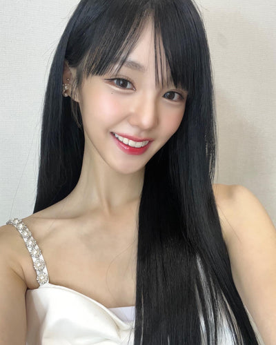 Robe Blanche Chic Grand Noeud Central Nana Woo Ah Mode Femme Coree Sud