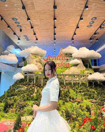 Robe Blanche Jupe Tutu Style Ballet Jennie Jentle Garden BlackPink Mode