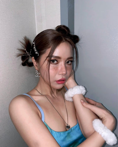 Robe deux pièces Top Trapèze à bretelles Jupe Couleurs assortie Solar