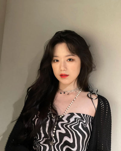 Robe à Imprimé Zèbres Saison Ete Shuhua G I Dle Mode Kpop Femme