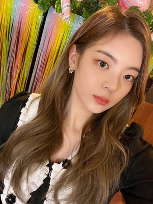 Robe Noir Vintage Col Blanc Claudine Fleur Lia Itzy Whiteday Printemps