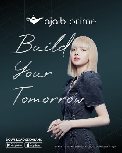 Robe Noire en Jean Col V Lisa BlackPink Mode Femme Ajaib Investasi Kpop