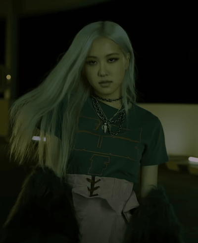 T-SHIRT ROSE Teaser Album Freakish Building À MANCHES COURTES NOIR GVG