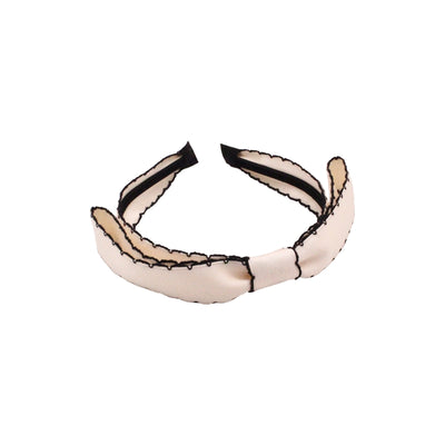 Serre Tete Bandeau Grand Noeud Blanc Miyeon G I Dle MC MCountdown KPOP