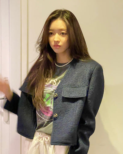 T Shirt Ample Vintage World Best Roller YooA Oh My Girl Mode Casual