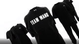 T Shirt Noir Team Wang avec Trous Métal Jackson Wang Concert Mode Kpop