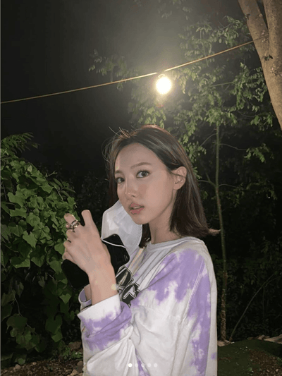 Twice NaYeon Pull Violet Need Hugs ? - New Girl Order ( Besoin de Calins ? ) Merch K Pop