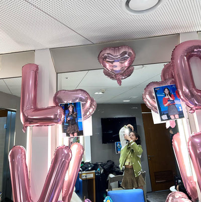 Veste Ample Vert et Blanc Manches Bicolores Miyeon G Idle Mode Décontracté