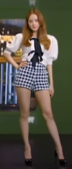 Veste avec Deux Nœuds Cardigan Chic Jisso BlackPink x Tokopedia Kpop